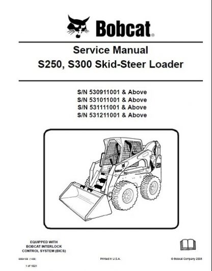  bobcat s300 service manual pdf