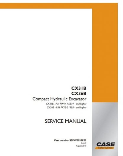Case-Cx31b-Service-Manual