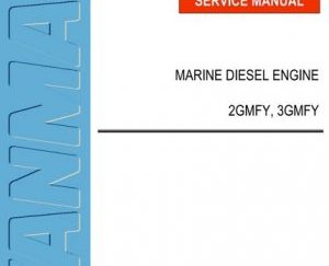 Yanmar Marine Diesel Engine 2GMFY, 3GMFY Service Manual