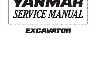 Yanmar SMViO30-2 ViO35-2 Excavator Service Repair Manual