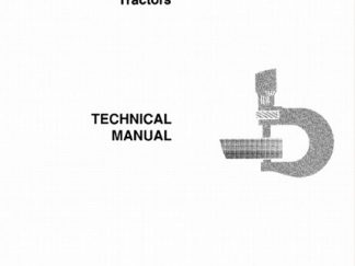 John Deere 2355, 2555, 2755 and 2855N Tractor Service Technical Manual