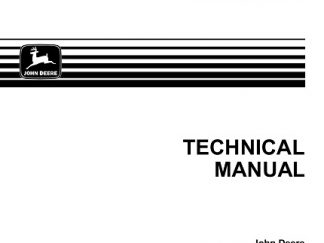 John Deere F710, F725 Front Mowers Service Technical Manual