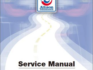 Allison 5000, 6000 Series Transmission Service Manual