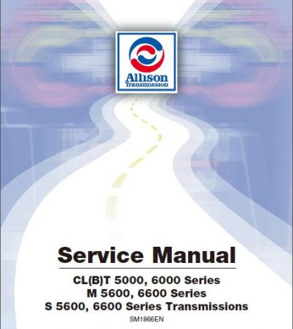 Allison 5000, 6000 Series Transmission Service Manual