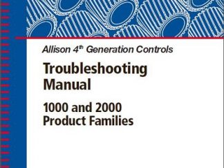 Allison 1000 and 2000 Series Transmission Troubleshooting Manual